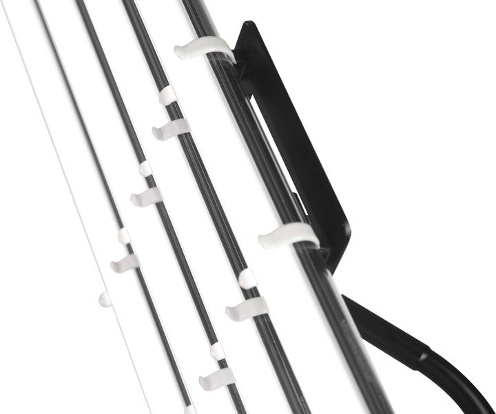 Produktbild Nanlite T12 Halterung mit Kugelkopf und Schwanenhals (Stativhalterung)