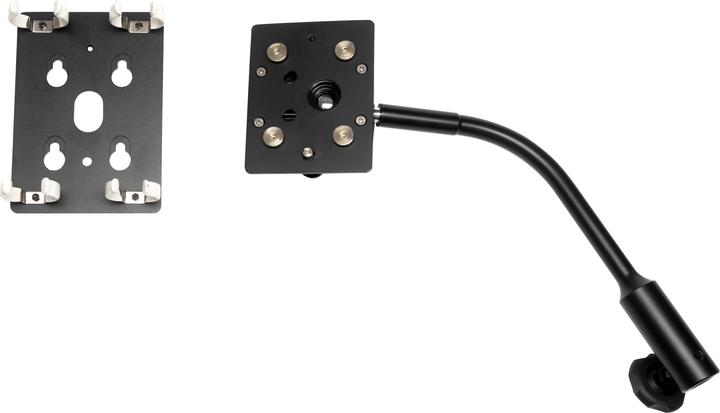 Image du produit Nanlite Support T12 avec tête sphérique et col de cygne-2 tubes (Support de stand)