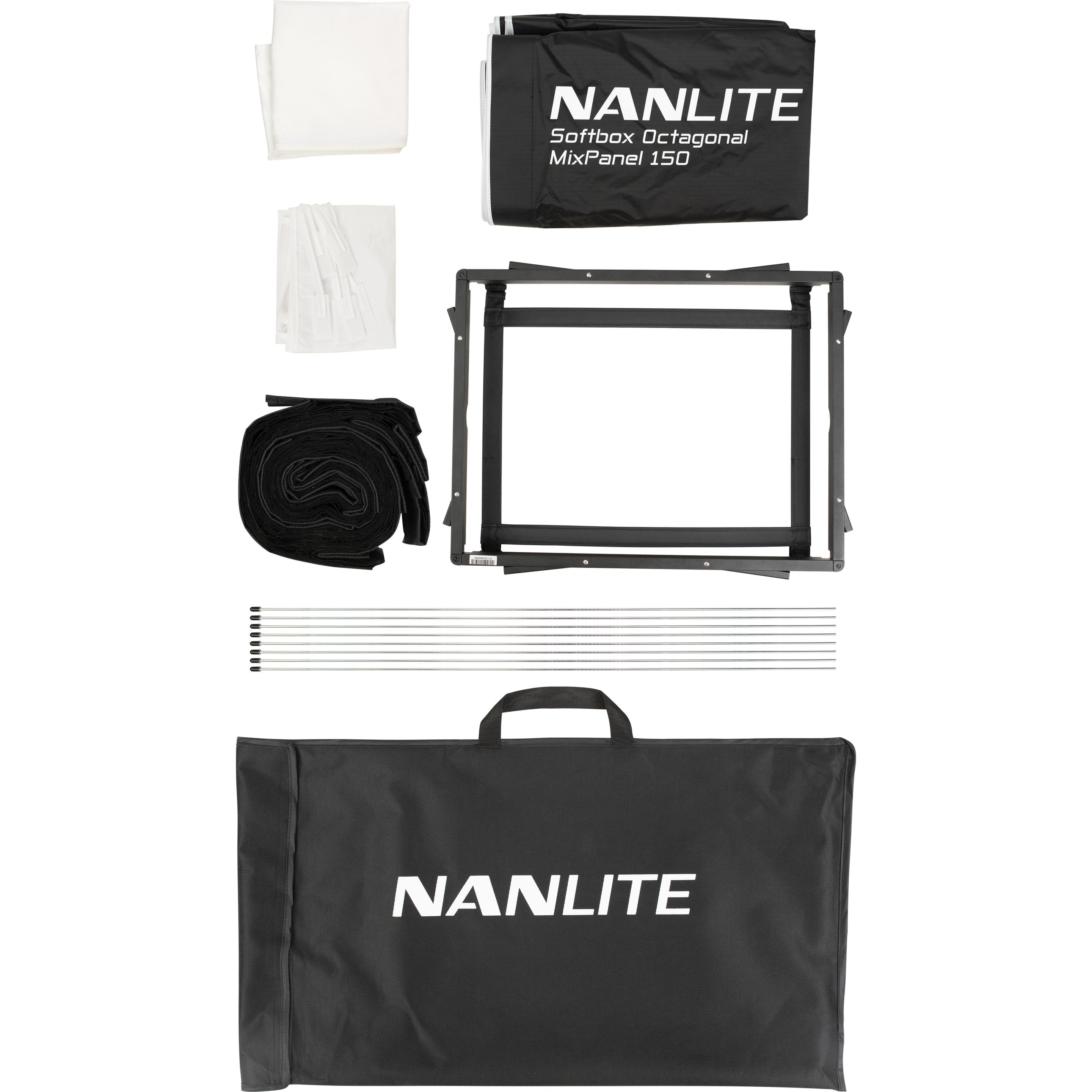 Nanlite Softbox für MixPanel 150 (Softbox, 112 cm) (SB-MP150-O+EC)