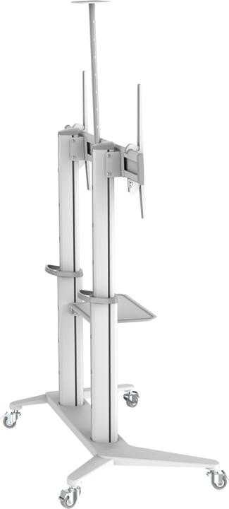 Produktbild PureMounts TV-Trolley PDS-0013C DS, Weiss (140 kg, 37" - 90")