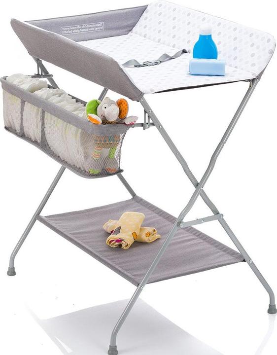 Immagine prodotto Fillikid Combinazione per bagno e cambio pannolini Dispositivo mobile per cambio pannolini con scomparti -