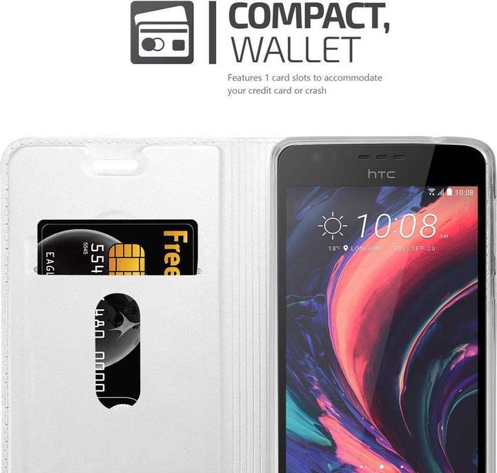 Image du produit Cadorabo Book Classy Style Cover (HTC Desire 10 Style de vie, HTC Desire 825)