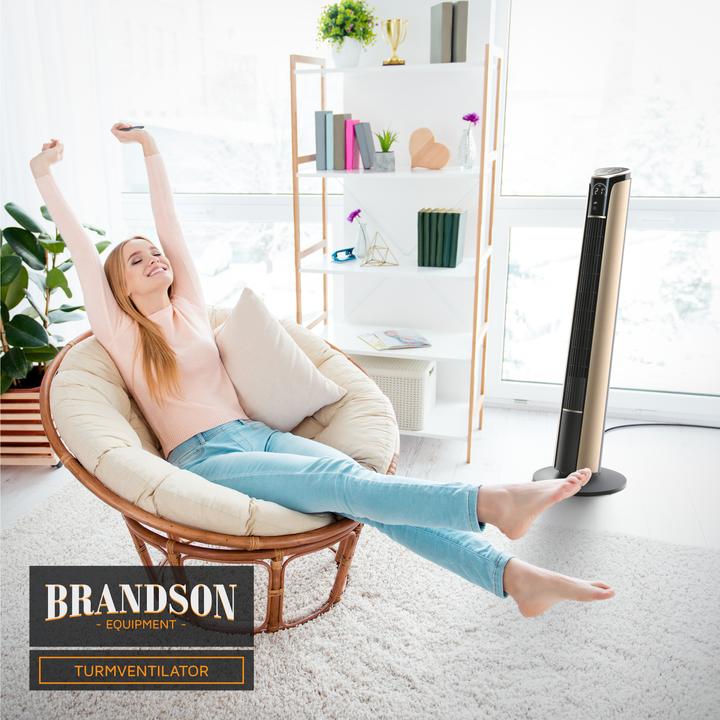 Actual product image Brandson Tower fan (52 dB)