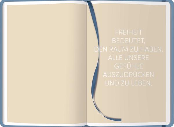 Immagine prodotto Tagebuch Aqua (A5, Righe)