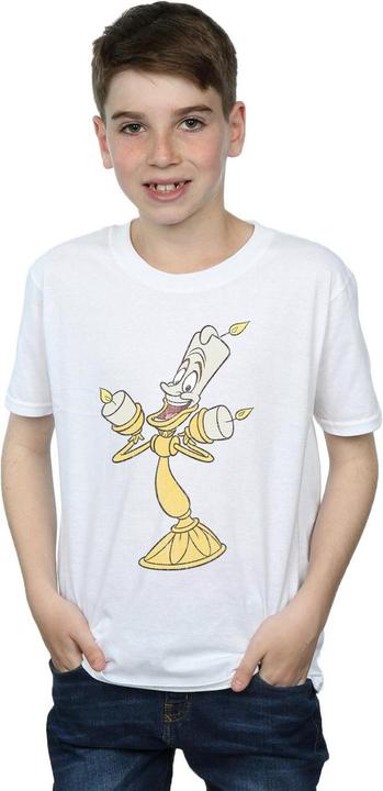 Produktbild Disney Beauty And The Beast Lumiere Distressed TShirt Jungen (152, 158)