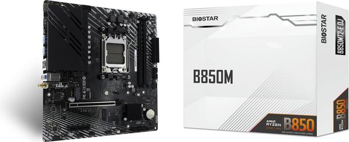 Actual product image Biostar B850MT2-E DJ (AM5, AMD B850, mATX)