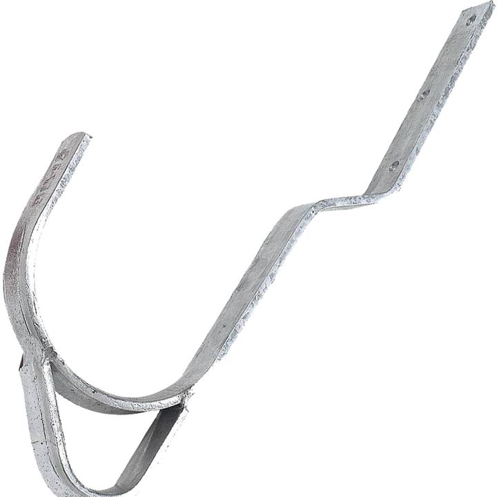 Munk Crochet de toit pour tuiles flamandes et tuiles à emboîtement Acier galvanisé