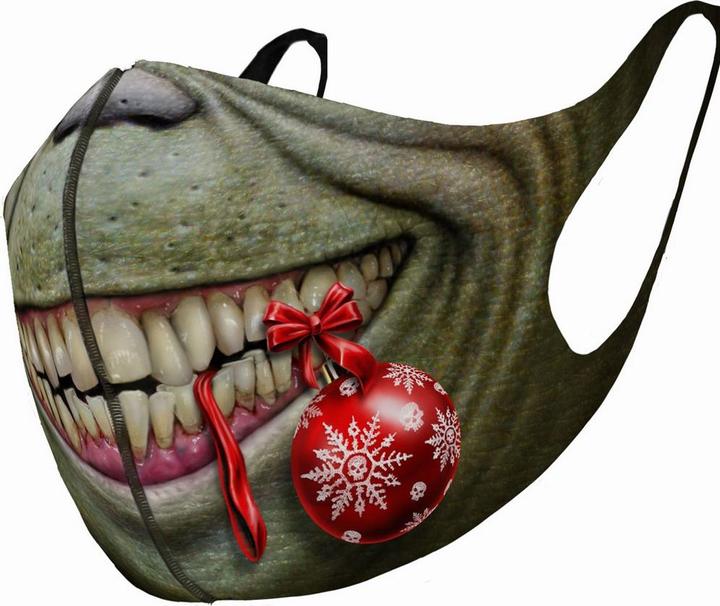 Actual product image Spiral Grouch Face Mask