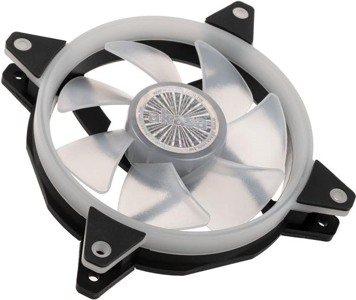 Actual product image Akasa Vegas AR7 ARGB Fan Triple Kit (120 mm, 3 x)