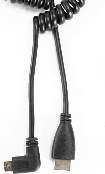 Produktbild Caruba HDMI MiniHDMI Federleitung gewinkelt (1.50 m)