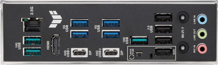 Actual product image ASUS TUF Gaming X870E-Plus WIFI7 (AM5, AMD X870, ATX)
