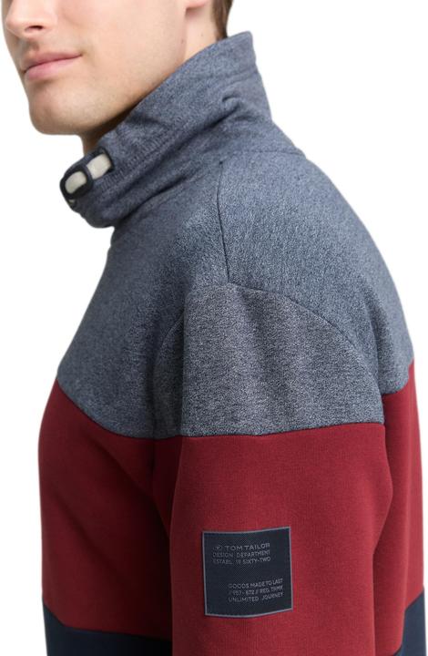 Produktbild Tom Tailor Snood Sweatshirt with Colour Blocking (L, M)
