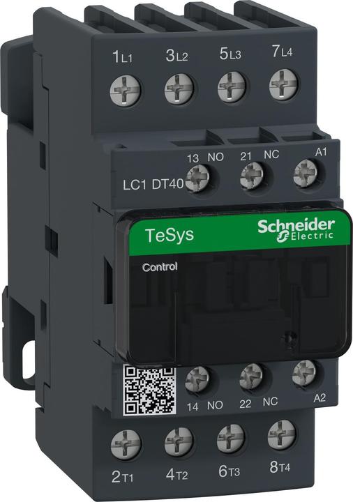Produktbild Schneider Electric Leistungsschütz, 4p+1S+1Ö, 40A/AC1, LC1DT40D7