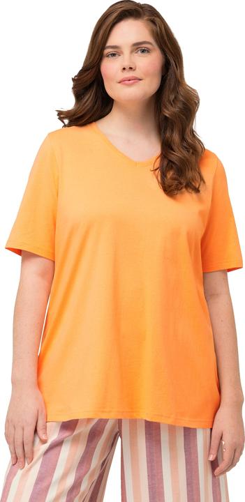Produktbild Ulla Popken T-Shirts, 2er-Pack, V-Ausschnitt, Halbarm (50, 52)