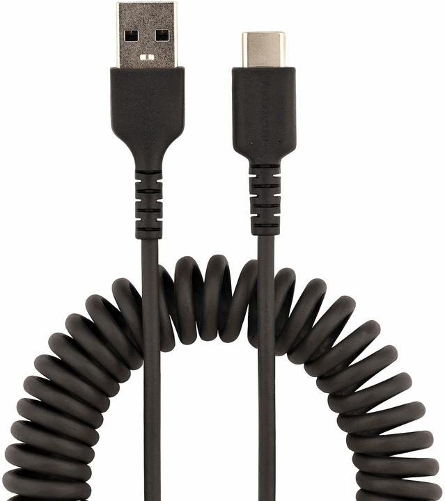 Image du produit StarTech com R2ACC-50C-USB-CABLE, 0,5 m, USB A, USB C, USB 2.0, 480 Mbit/s, Noir (0.50 m, USB 2.0)