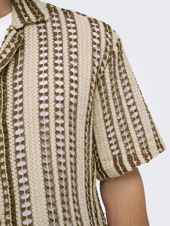 Immagine prodotto Only & Sons Onsdani Crochet Ss Shirt Noos (M)
