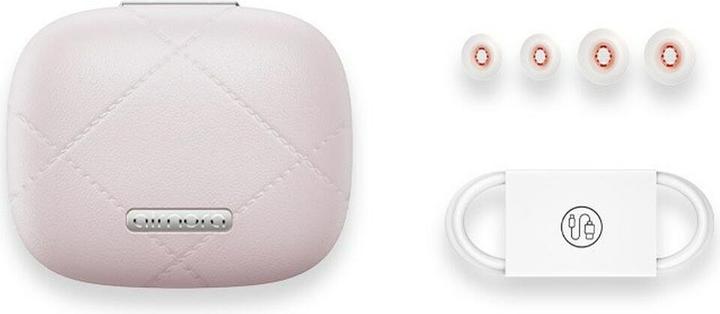 Produktbild Baseus AirNora 3 Kopfhörer True Wireless Stereo (TWS) im Ohr Anrufe/Musik Bluetooth Rosa (Aktive Geräuschunterdrückung, 30 h, Kabellos)