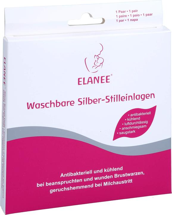 Produktbild Elanee Silber-Stilleinlagen (1 x)