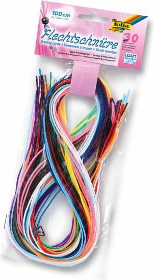 Actual product image Magni Braided cords 30 pieces Assorted