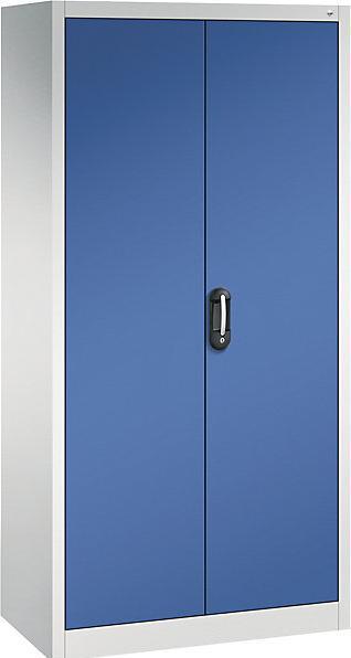 Gentian blue, Light grey