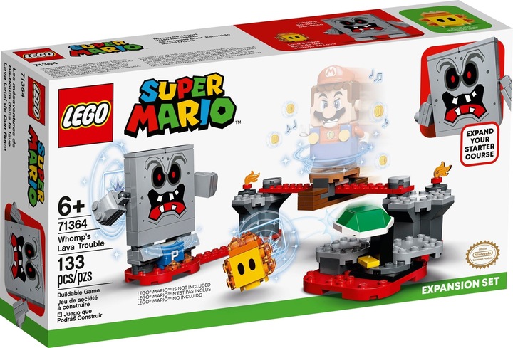 Actual product image LEGO Wummps Lava Annoyance Extension Set (71364, LEGO Super Mario)