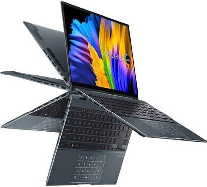 Actual product image ASUS ZenBook 14 Flip OLED (14", 1000 GB, 16 GB, CH, Intel Core i7-12700H)