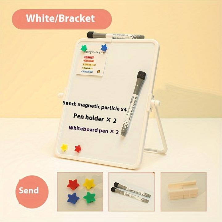 Immagine prodotto Activity Board 1pc Doppelseitiges magnetisches Whiteboard mit Ständer, ABS-Material, Framelink bewegliches
