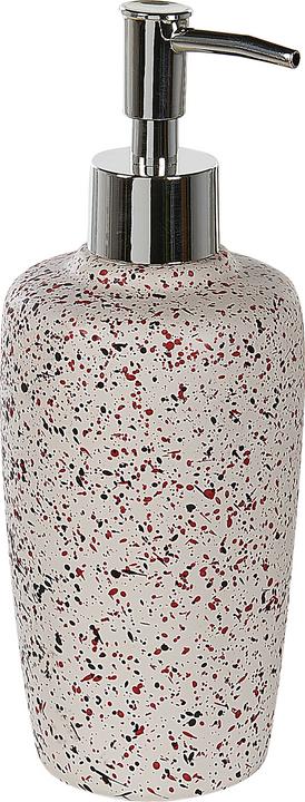 Image du produit Beliani Ensemble salle de bain 6 pièces céramique blanche aspect terrazzo PALMILLA