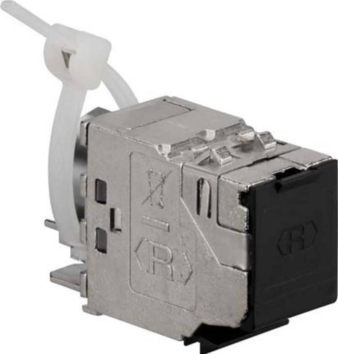 Produktbild Rutenbeck UM-Cat.6A iso 25/10G 25GB-Uni- versalmodul geschirmt 13900310 (Kabel Zubehör)