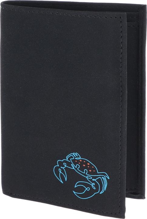Crab Print Cyan Black