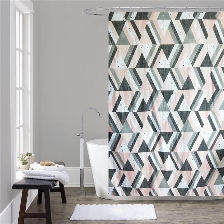 Domoletti RIDEAU DE DOUCHE 182355H 180X180CM (180 x 180 cm)