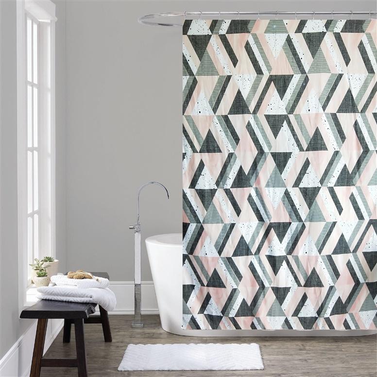Domoletti, Vorhang, SHOWER CURTAIN 182355H 180X180CM (180 x 180 cm)
