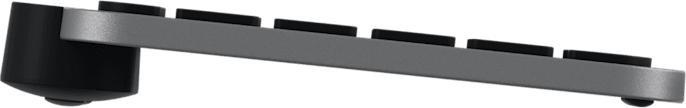 Produktbild Logitech MX Keys Mini For Mac Minimalist Wireless Illuminated Keyboard - SPACE GREY - CH - EMEA28-935 (CH, Kabellos)