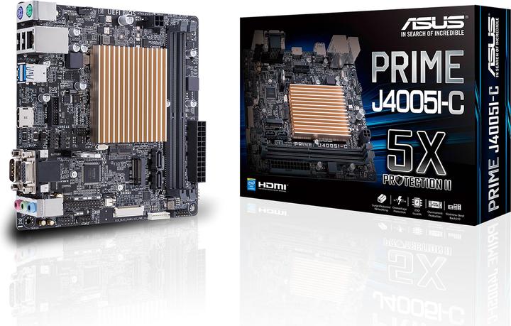 Actual product image ASUS PRIME J4005I-C (Mini-ITX)