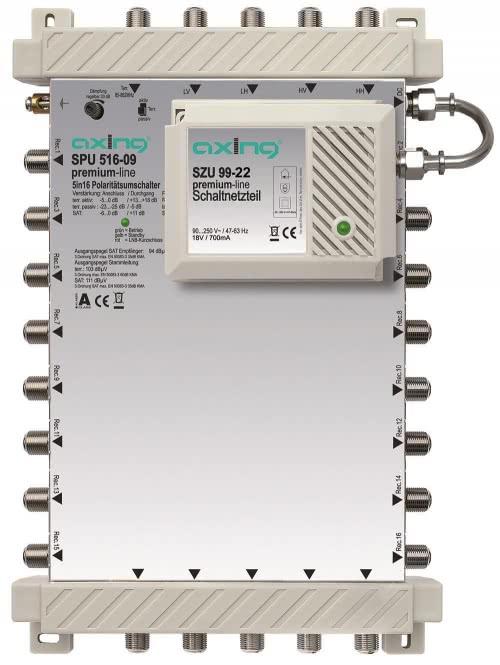 Axing SPU 516-09 Multischalter 12,70cm (5") 16 Premium (Multischalter)