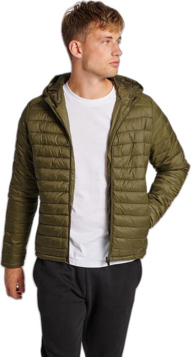 Actual product image hummel Red Quilted Hood Jacket (S)