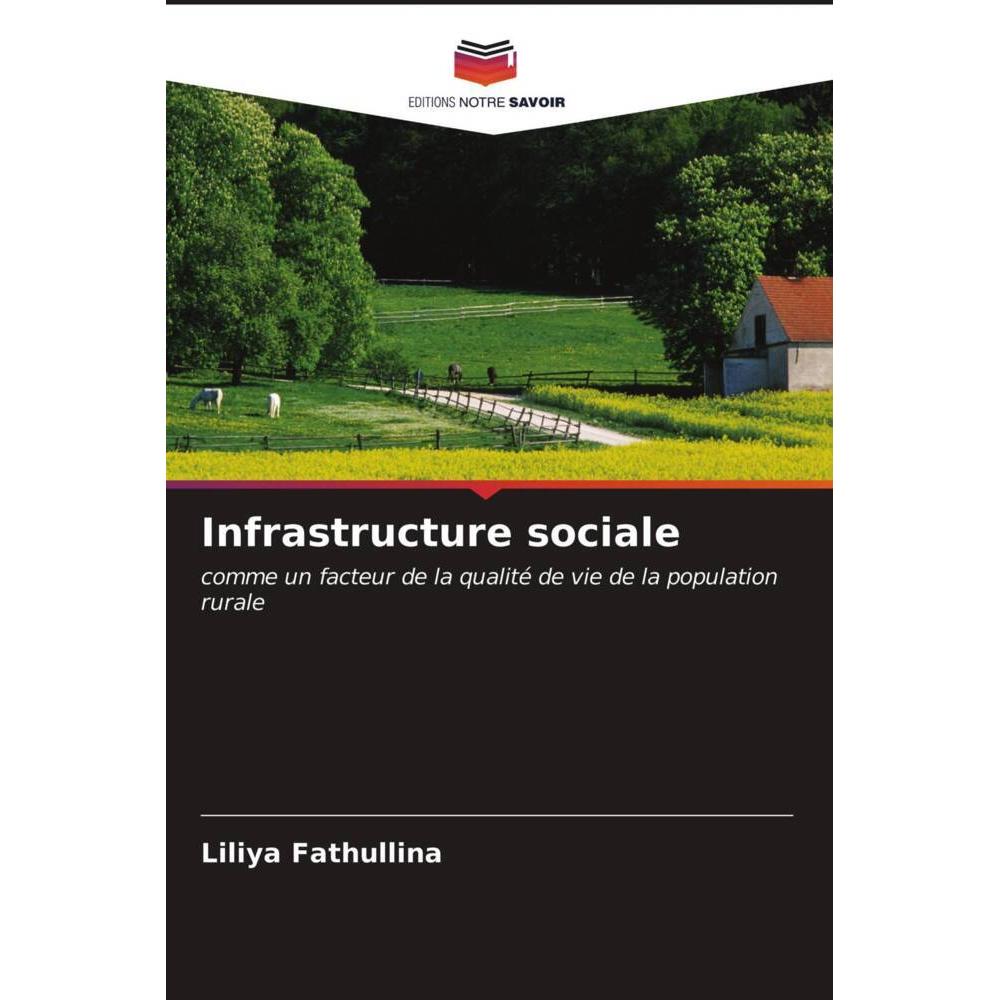 Infrastructure sociale, Fachbücher von Liliya Fathullina