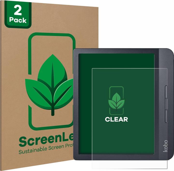 Actual product image ScreenLeaf Protective film sustainable screen protector screen protector film clear transparent (Libra H2O)