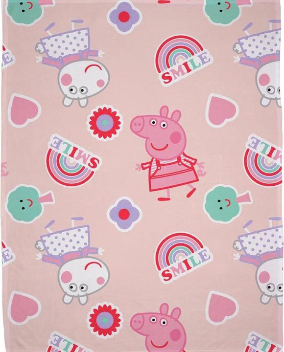 Peppa Pig Blanket Fleece Icon (100 x 150 cm)