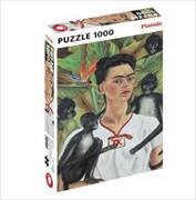 Image du produit Piatnik Frida Kahlo Autoportrait aux singes T (1000 pièces)
