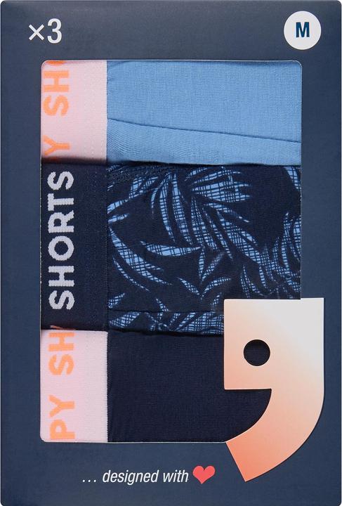 Produktbild Happy shorts Boxer Jersey (XXL, 3er Pack)