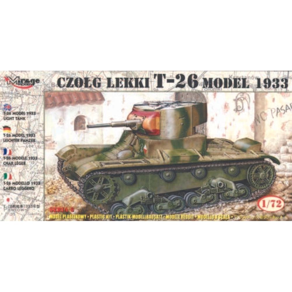 Mirage Hobby Leichter Panzer T-26 1933