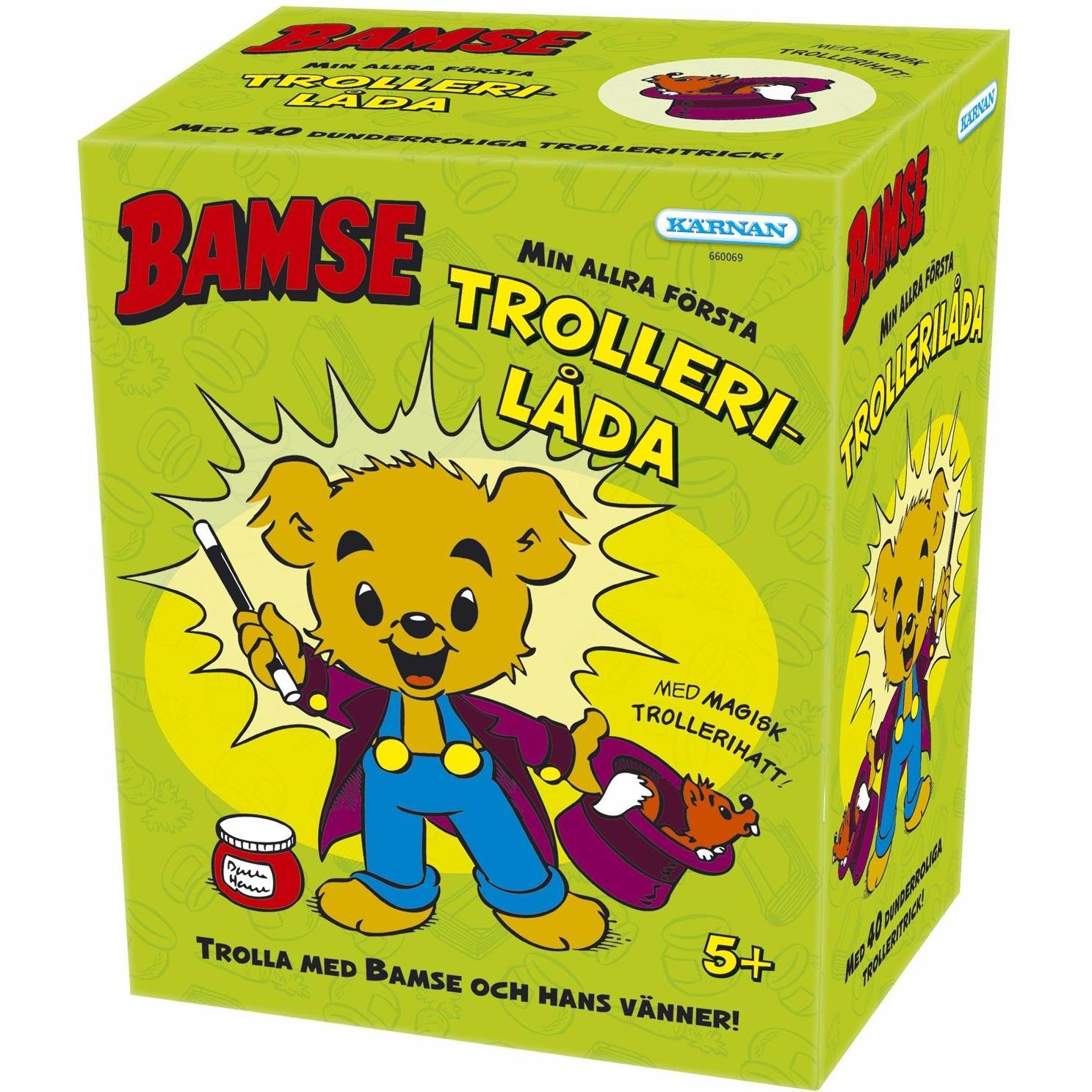 Egmont V Bamses Trollereilåda med hatt (Schwedisch)
