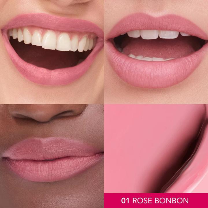 Produktbild Bourjois Wolkencreme Samtmatte Lippenstift (01Rose Bonbon)