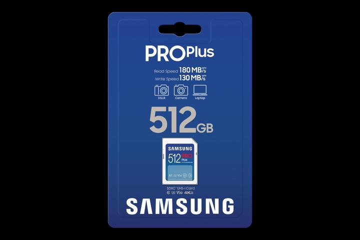 Productafbeelding Samsung PRO Plus (512 GB, SDXC, U3, UHS-I)
