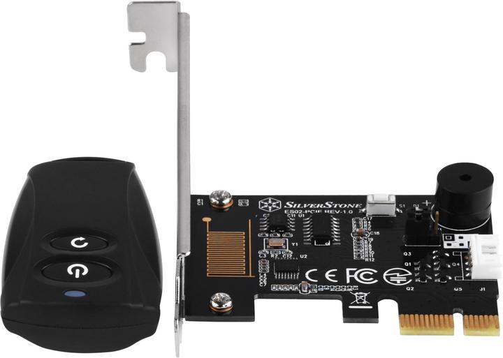 Produktbild Silverstone ES02-PCIe (Universal Fernbedienung, Radio Frequency (RF))