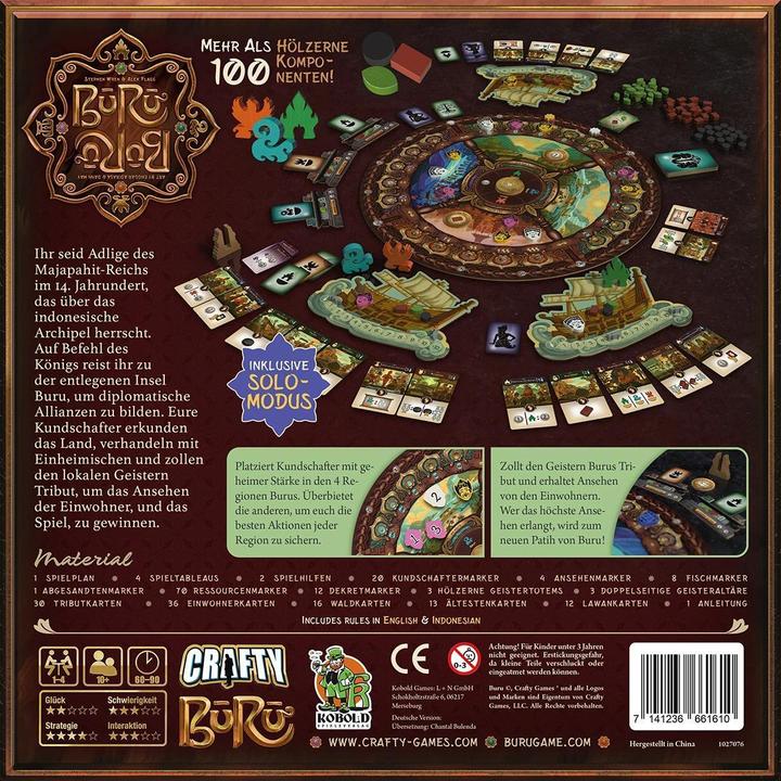 Actual product image Buru - Standard-Edition DE (German, 1 - 4 Players)