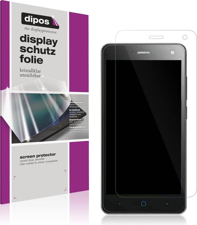 Actual product image Dipos Screen Protector Crystalclear (6 Piece, ZTE Blade L3)