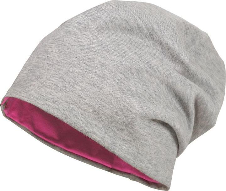 Produktbild Maximo Wende-Beanie mit UV-Schutz - sun pink/hellgraumeliert