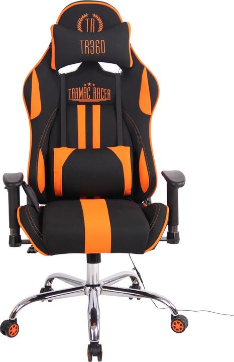 Actual product image CLP Limit XM office chair fabric, black/orange